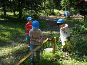 画像：森の幼稚園は魅力がいっぱい